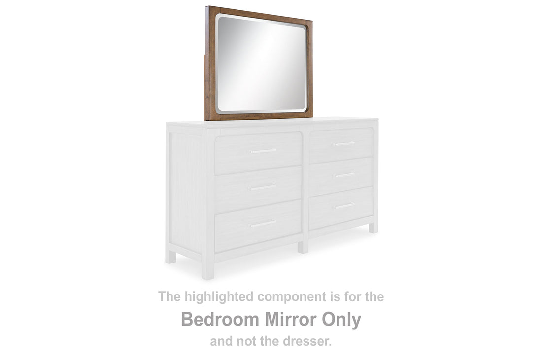 CABALYNN Light Brown Bedroom Mirror - B974-36 - Bien Home Furniture &amp; Electronics
