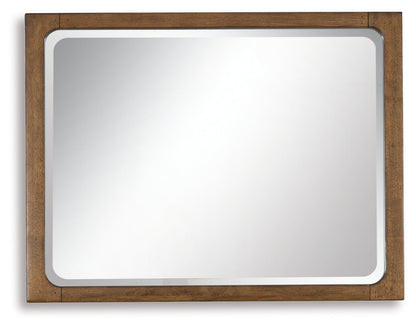 CABALYNN Light Brown Bedroom Mirror - B974-36 - Bien Home Furniture &amp; Electronics