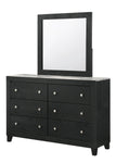 Cadence Black Bedroom Mirror (Mirror Only) - B4510-11 - Bien Home Furniture & Electronics
