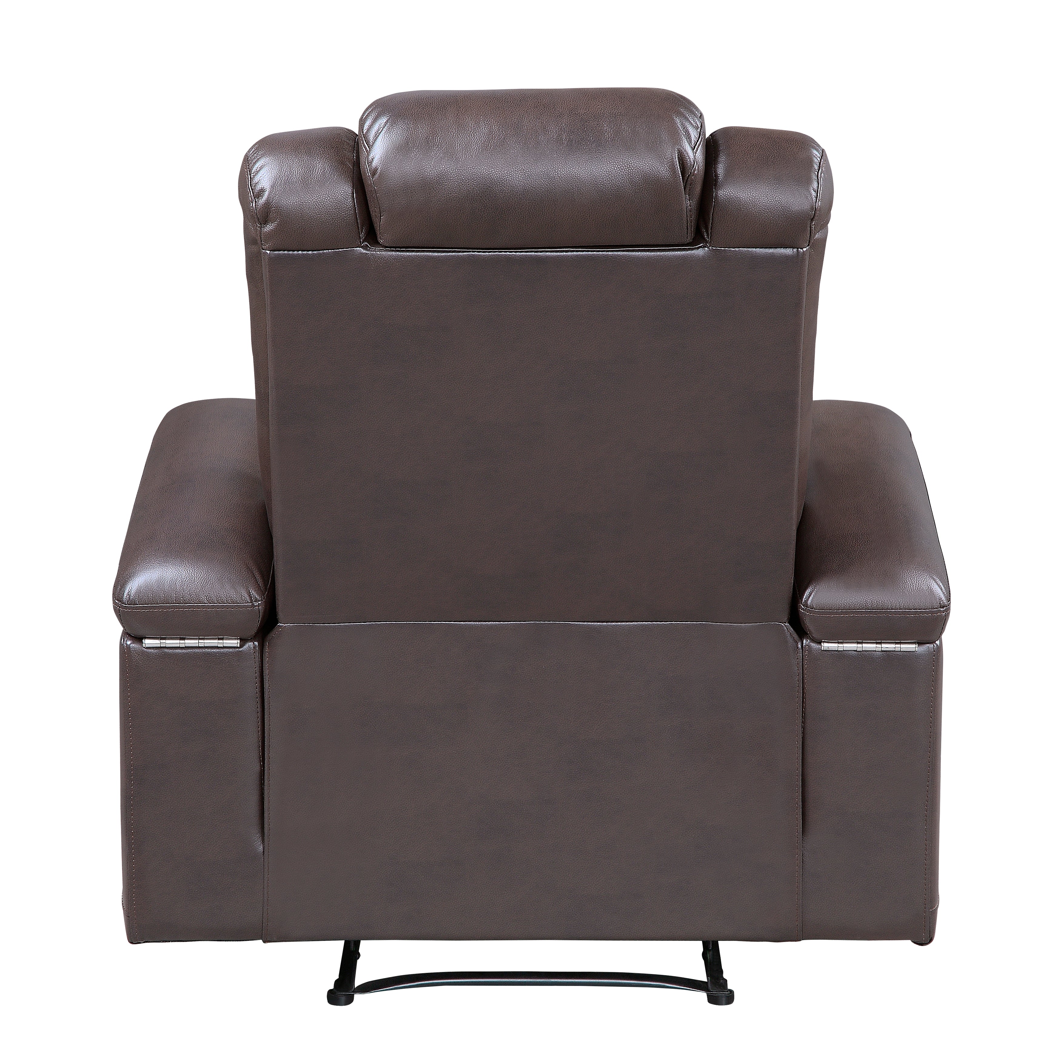 Caelan Dark Brown Power Reclining Chair - 9366DB-1PWH - Bien Home Furniture &amp; Electronics