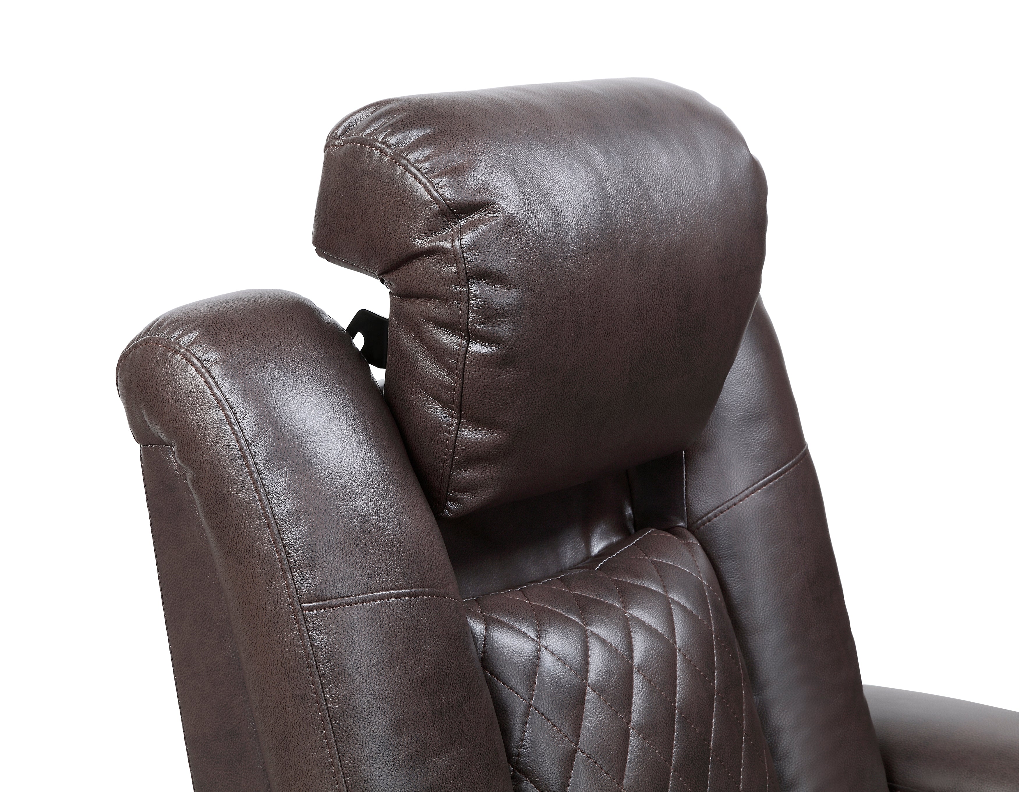 Caelan Dark Brown Power Reclining Chair - 9366DB-1PWH - Bien Home Furniture &amp; Electronics