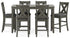 Caitbrook Gray 7-Piece Counter Height Set - D388-423 - Bien Home Furniture & Electronics