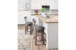 Caitbrook Gray Counter Height Barstool - D388-224 - Bien Home Furniture & Electronics