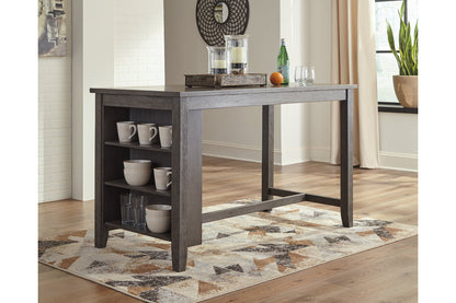 Caitbrook Gray Counter Height Dining Table - D388-13 - Bien Home Furniture &amp; Electronics