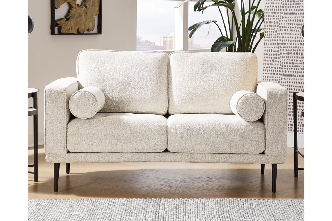 Caladeron Sandstone Loveseat - 9080435 - Bien Home Furniture &amp; Electronics