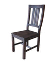 Calandra Vintage Java Slat Back Side Chairs, Set of 2 - 192952 - Bien Home Furniture & Electronics