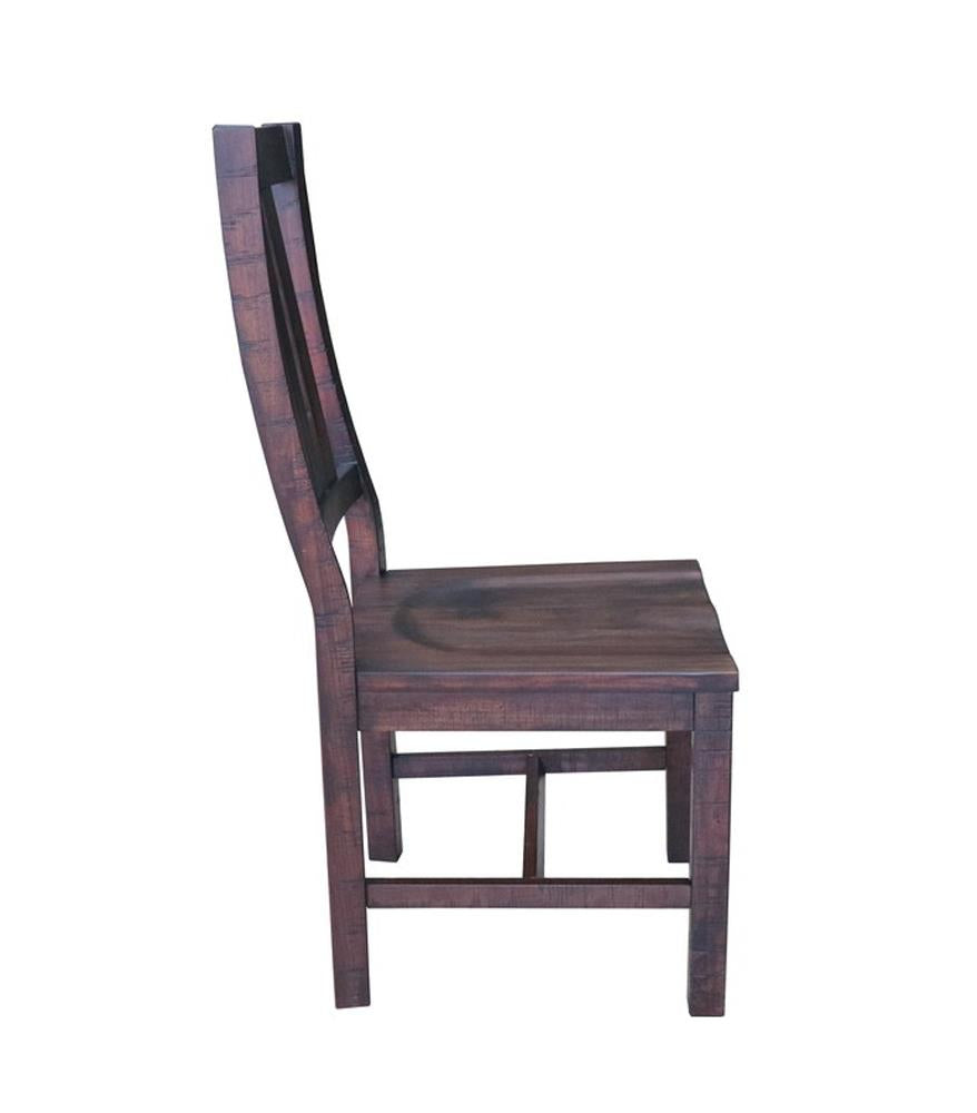 Calandra Vintage Java Slat Back Side Chairs, Set of 2 - 192952 - Bien Home Furniture &amp; Electronics