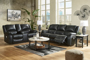Calderwell Black Power Reclining Living Room Set - SET | 7710187 | 7710196 - Bien Home Furniture & Electronics
