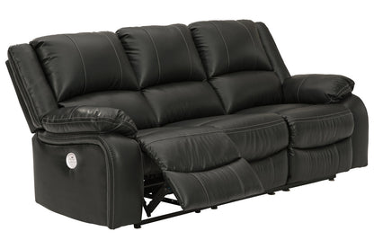 Calderwell Black Power Reclining Sofa - 7710187 - Bien Home Furniture &amp; Electronics