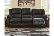 Calderwell Black Reclining Sofa - 7710188 - Bien Home Furniture & Electronics