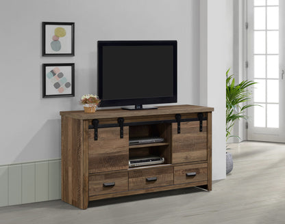 Calhoun Brown 60&quot; TV Stand - B3000-7 - Bien Home Furniture &amp; Electronics