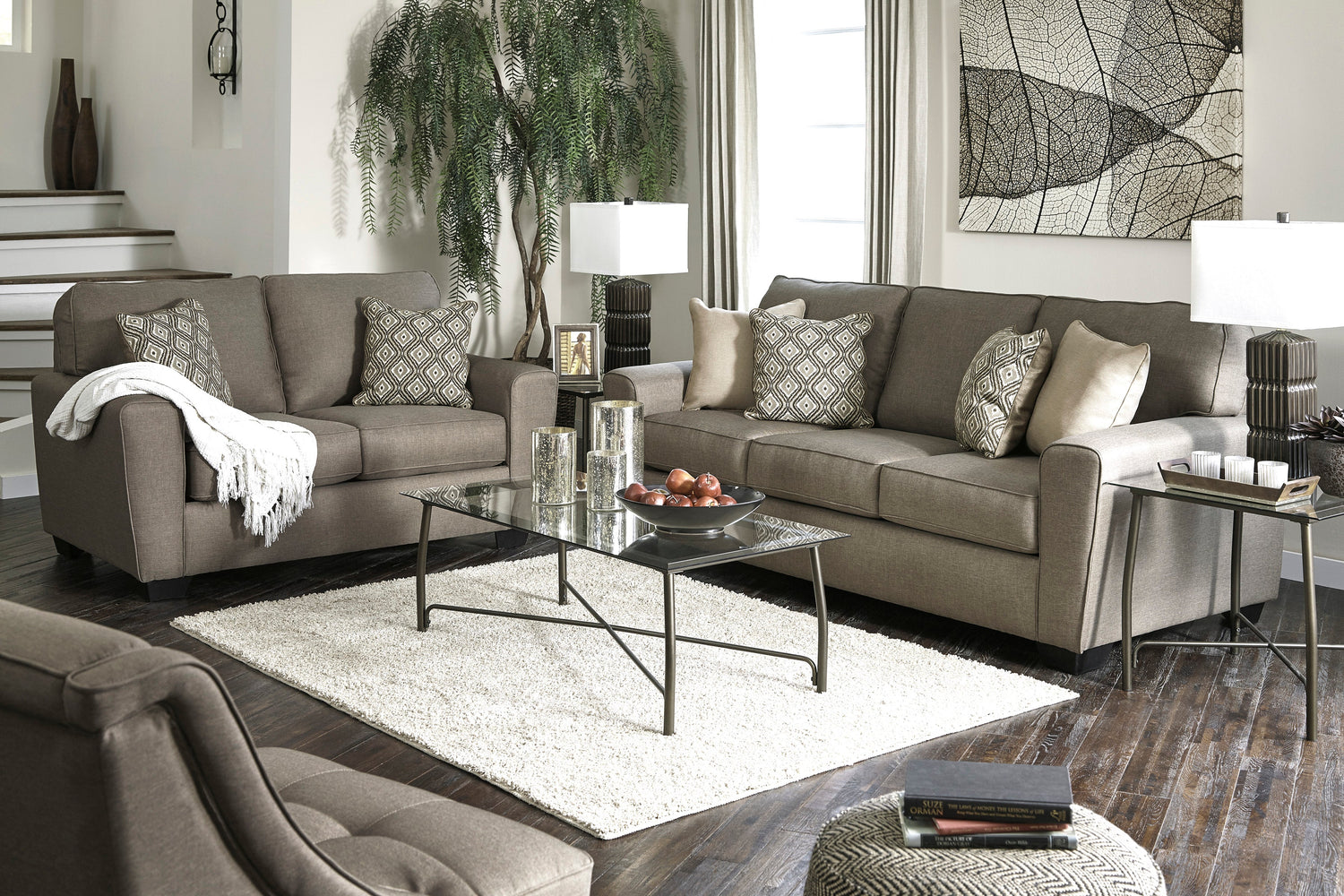 Calicho Cashmere Living Room Set - SET | 9120238 | 9120235 | 9120220 | 9120214 - Bien Home Furniture &amp; Electronics