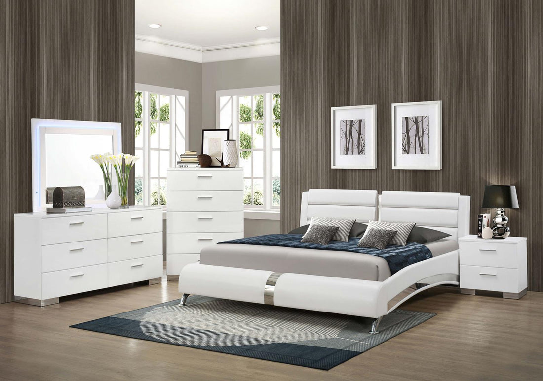 CALIFORNIA KING BED 5 PC SET - 300345KW-S5L - Bien Home Furniture &amp; Electronics