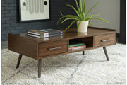 Calmoni Brown Coffee Table - T916-1 - Bien Home Furniture & Electronics