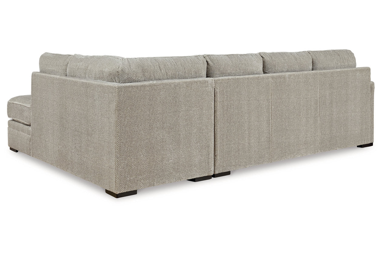 Calnita Sisal 2-Piece Sectional with Chaise - 20502S1 - Bien Home Furniture &amp; Electronics