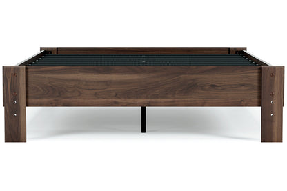 Calverson Mocha Full Platform Bed - EB3660-112 - Bien Home Furniture &amp; Electronics