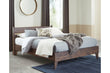 Calverson Mocha Queen Panel Platform Bed - SET | EB3660-113 | EB3660-157 - Bien Home Furniture & Electronics
