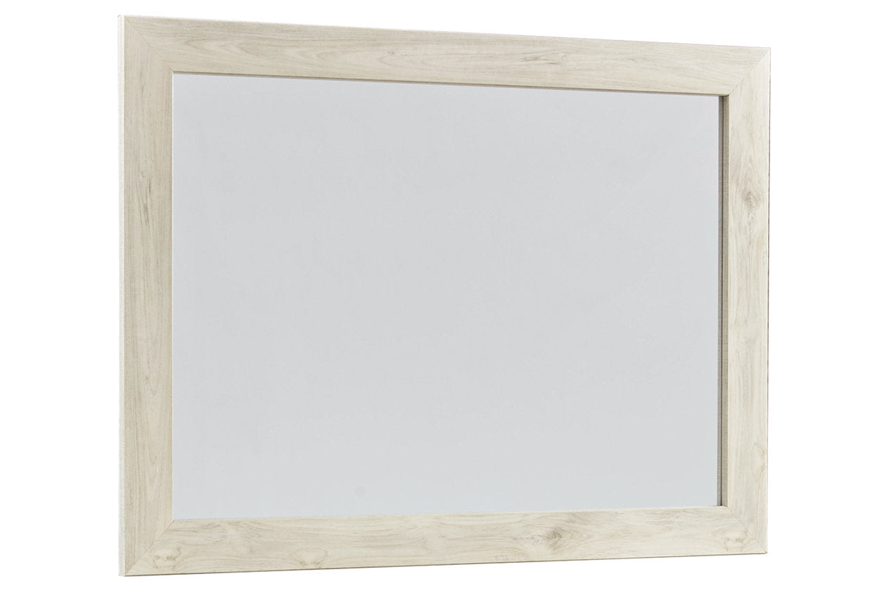 Cambeck Whitewash Bedroom Mirror (Mirror Only) - B192-36 - Bien Home Furniture &amp; Electronics