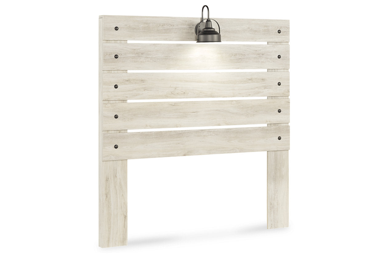 Cambeck Whitewash Full Panel Headboard - B192-87 - Bien Home Furniture &amp; Electronics