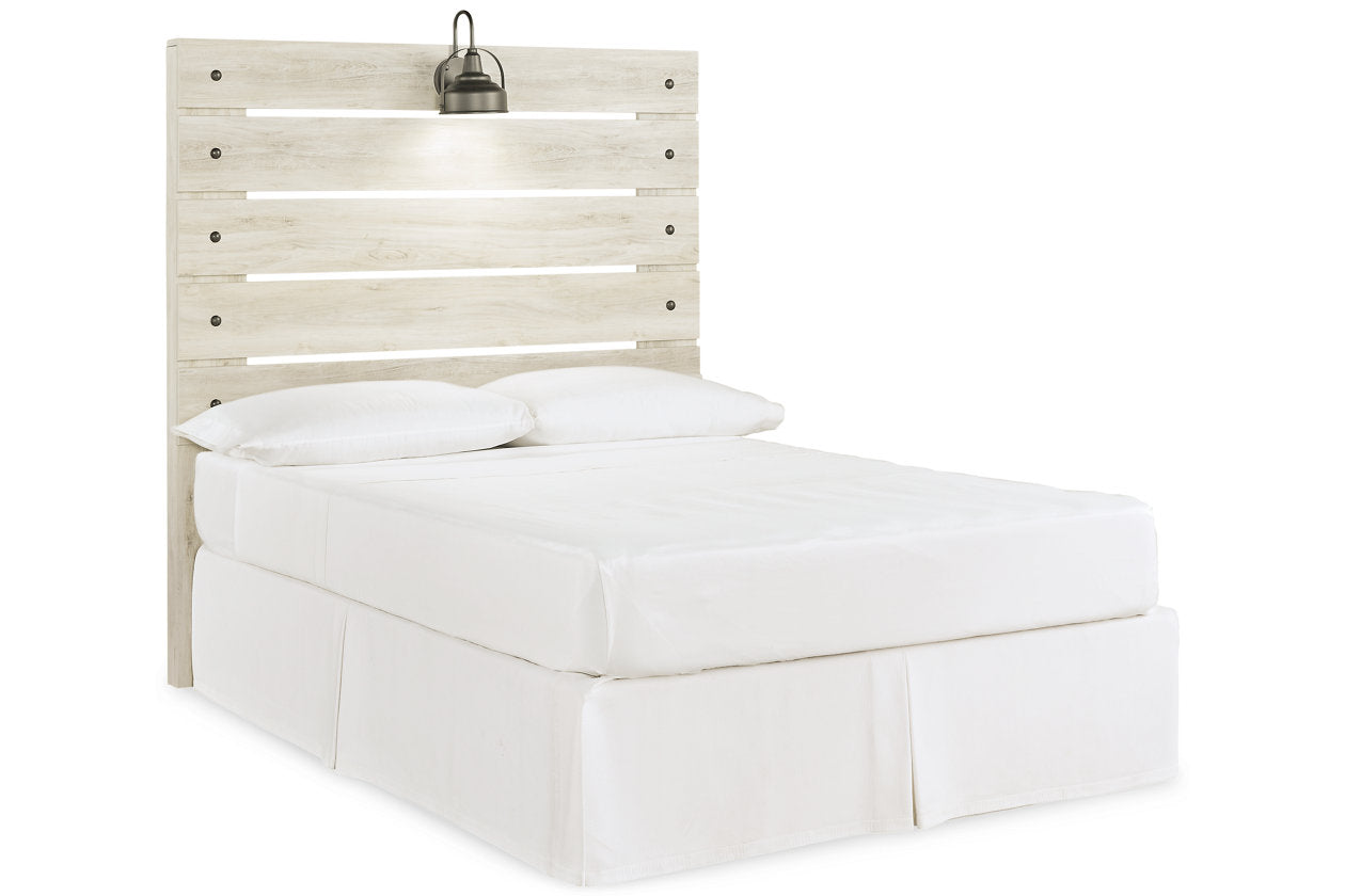 Cambeck Whitewash Full Panel Headboard - B192-87 - Bien Home Furniture &amp; Electronics