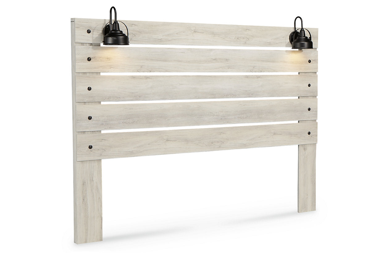 Cambeck Whitewash King Panel Headboard - B192-58 - Bien Home Furniture &amp; Electronics