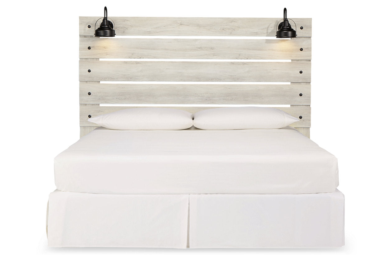 Cambeck Whitewash King Panel Headboard - B192-58 - Bien Home Furniture &amp; Electronics