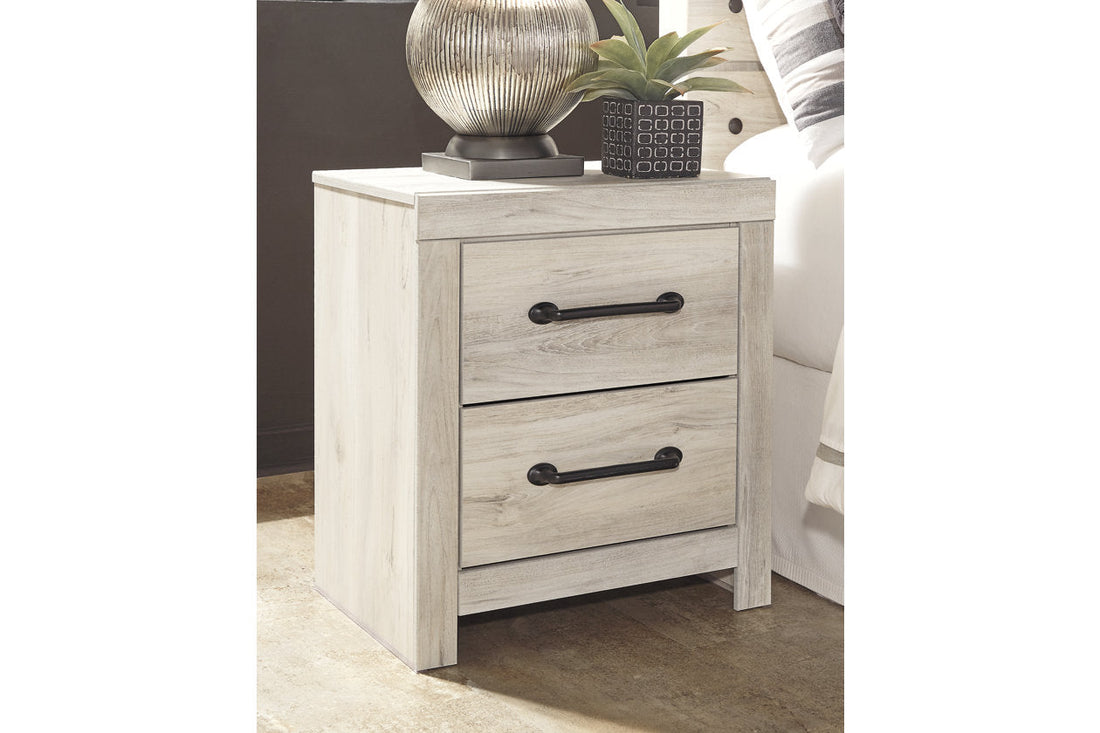 Cambeck Whitewash Nightstand - B192-92 - Bien Home Furniture & Electronics