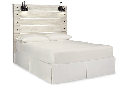 Cambeck Whitewash Queen Panel Headboard - B192-57 - Bien Home Furniture &amp; Electronics
