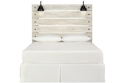 Cambeck Whitewash Queen Panel Headboard - B192-57 - Bien Home Furniture &amp; Electronics
