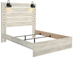 Cambeck Whitewash Queen Panel Rails - B192-96 - Bien Home Furniture &amp; Electronics