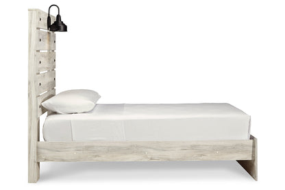 Cambeck Whitewash Twin Panel Bed - SET | B192-52 | B192-53 | B192-83 - Bien Home Furniture &amp; Electronics