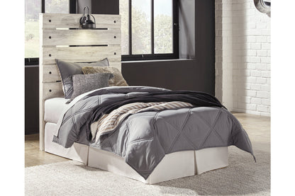 Cambeck Whitewash Twin Panel Headboard - B192-53 - Bien Home Furniture &amp; Electronics