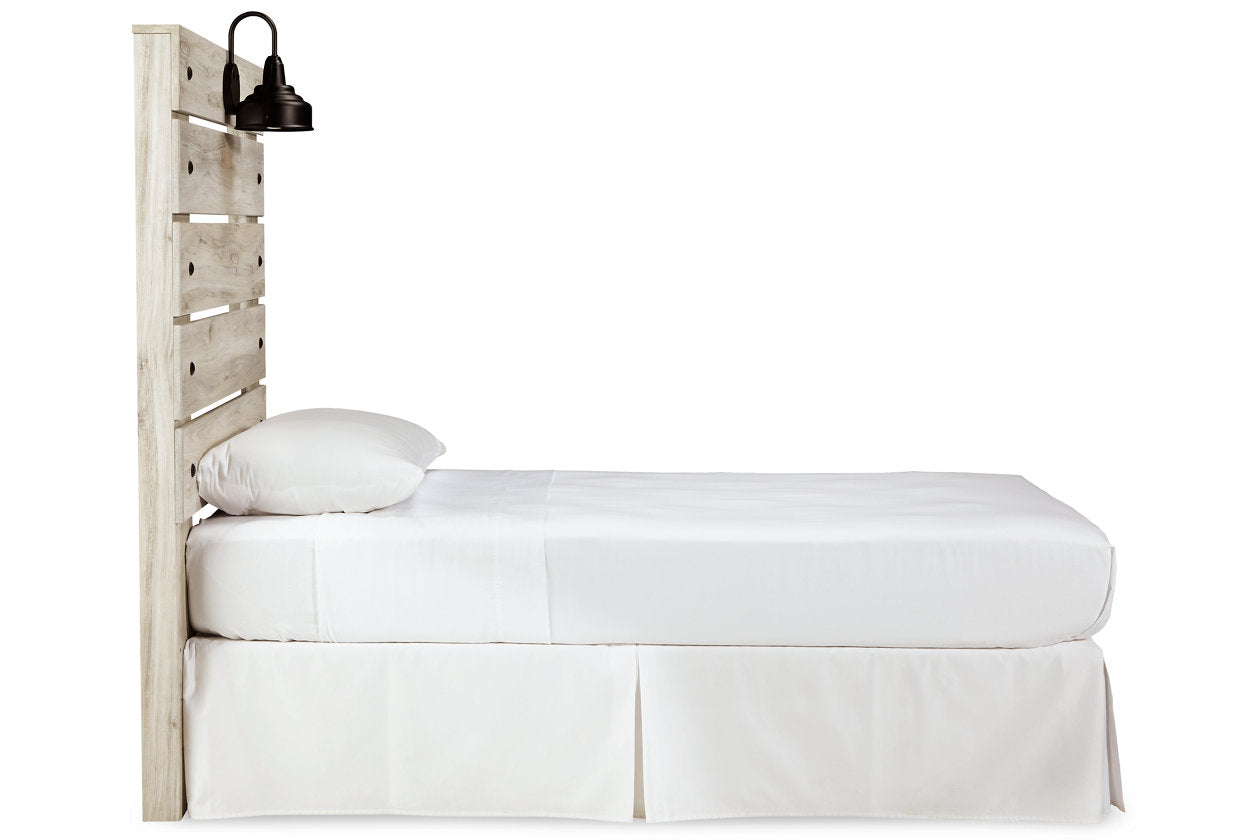 Cambeck Whitewash Twin Panel Headboard - B192-53 - Bien Home Furniture &amp; Electronics