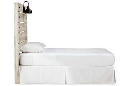 Cambeck Whitewash Twin Panel Headboard - B192-53 - Bien Home Furniture &amp; Electronics