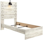 Cambeck Whitewash Twin Panel Rails - B192-83 - Bien Home Furniture &amp; Electronics