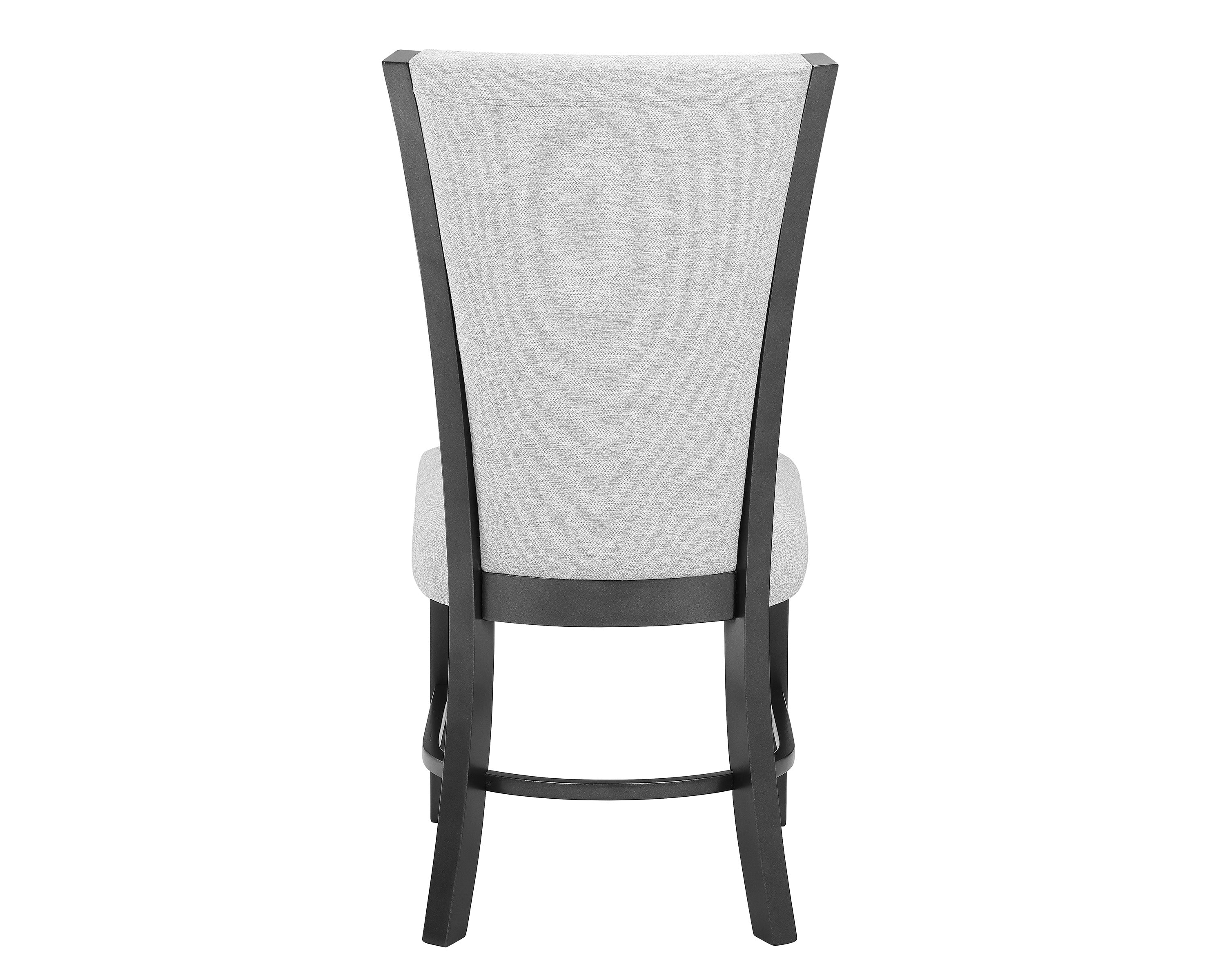 Camelia Dove Gray Dining Set - SET | 1216DVT-4272-GL | 1216DVT-4272-BS | 1216DV-S(2) - Bien Home Furniture &amp; Electronics