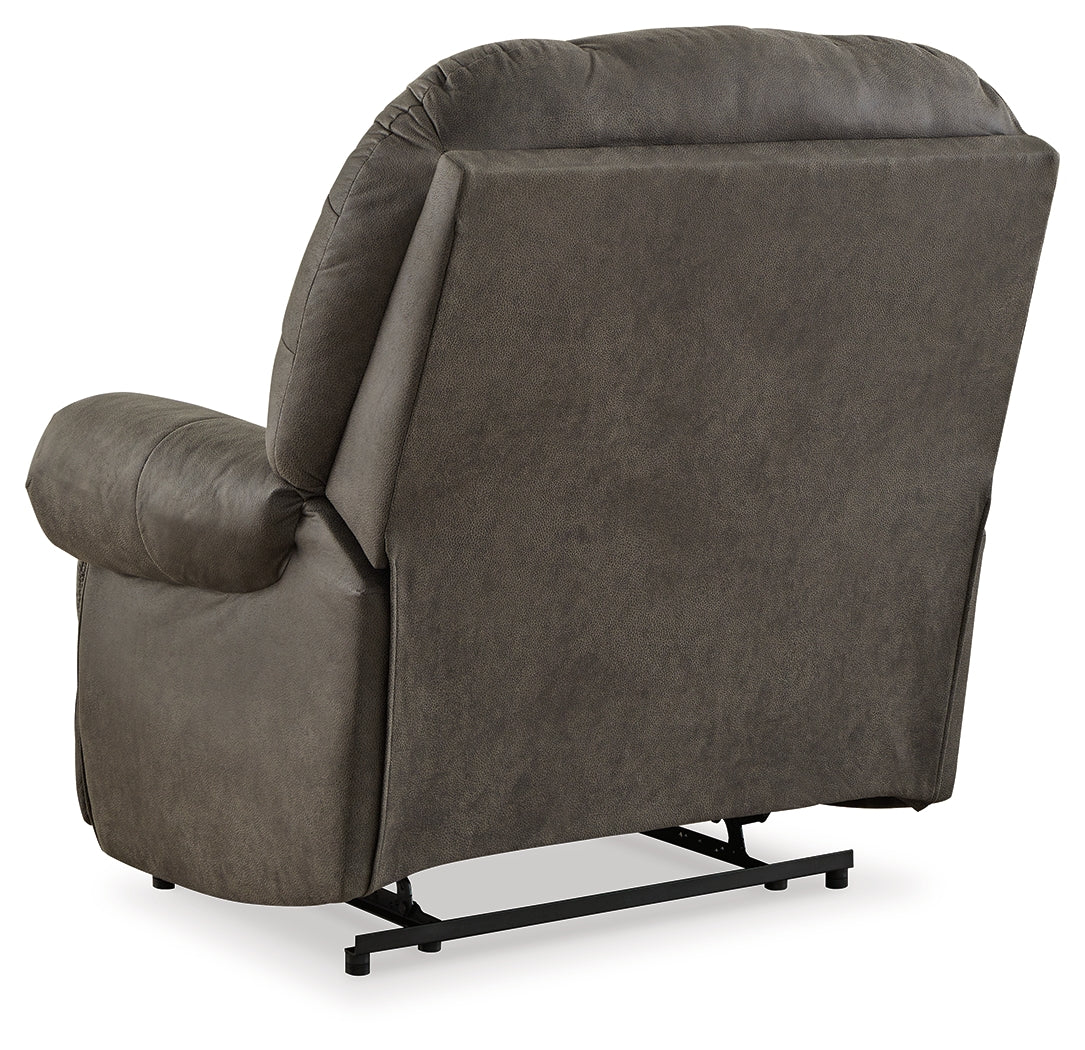 Camera Time Gunmetal Recliner - 6570729 - Bien Home Furniture &amp; Electronics