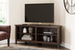 Camiburg Warm Brown Corner TV Stand - W283-56 - Bien Home Furniture & Electronics