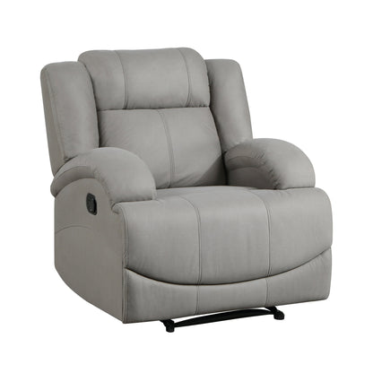 Camryn Gray Reclining Chair - 9207GRY-1 - Bien Home Furniture &amp; Electronics