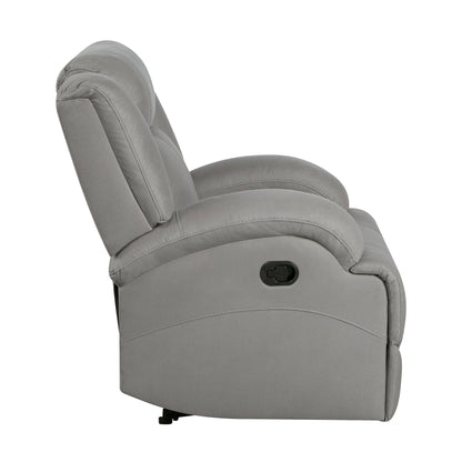 Camryn Gray Reclining Chair - 9207GRY-1 - Bien Home Furniture &amp; Electronics