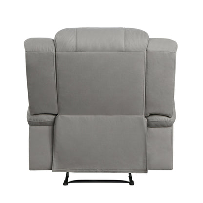 Camryn Gray Reclining Chair - 9207GRY-1 - Bien Home Furniture &amp; Electronics