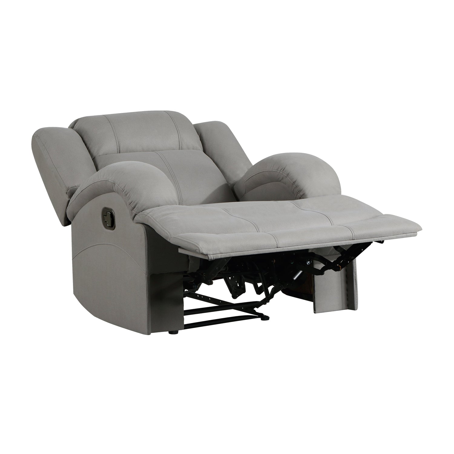 Camryn Gray Reclining Chair - 9207GRY-1 - Bien Home Furniture &amp; Electronics