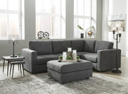 Candela Charcoal 4-Piece Sectional - SET | 9190246 | 9190264 | 9190265 | 9190277 - Bien Home Furniture & Electronics
