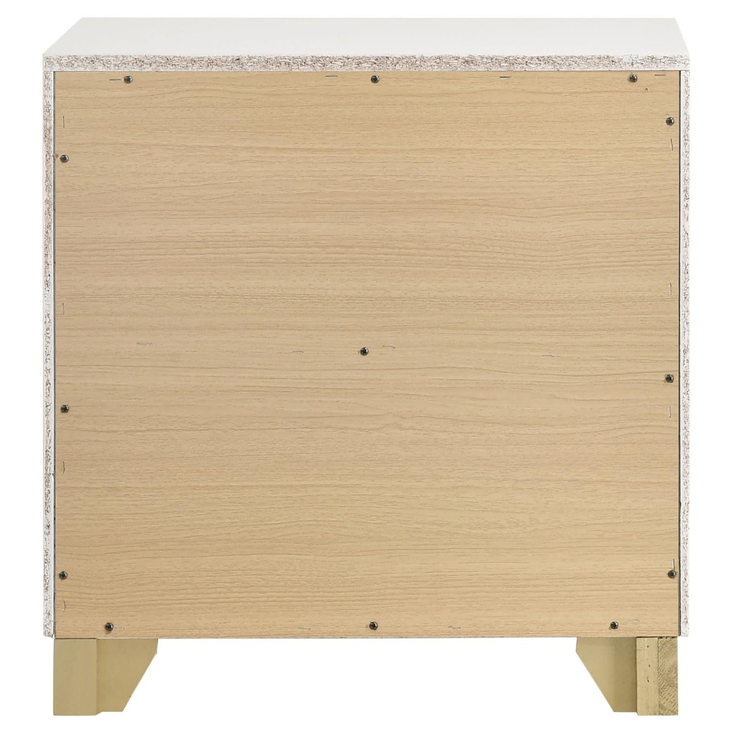 Caraway 2-drawer Nightstand Bedside Table White - 224772 - Bien Home Furniture &amp; Electronics