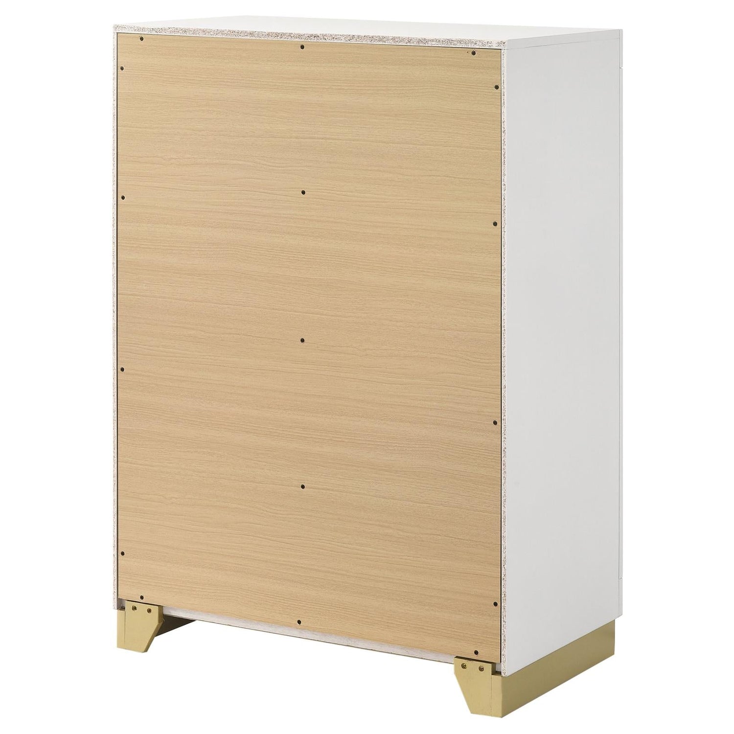 Caraway 4-drawer Bedroom Chest White - 224775 - Bien Home Furniture &amp; Electronics