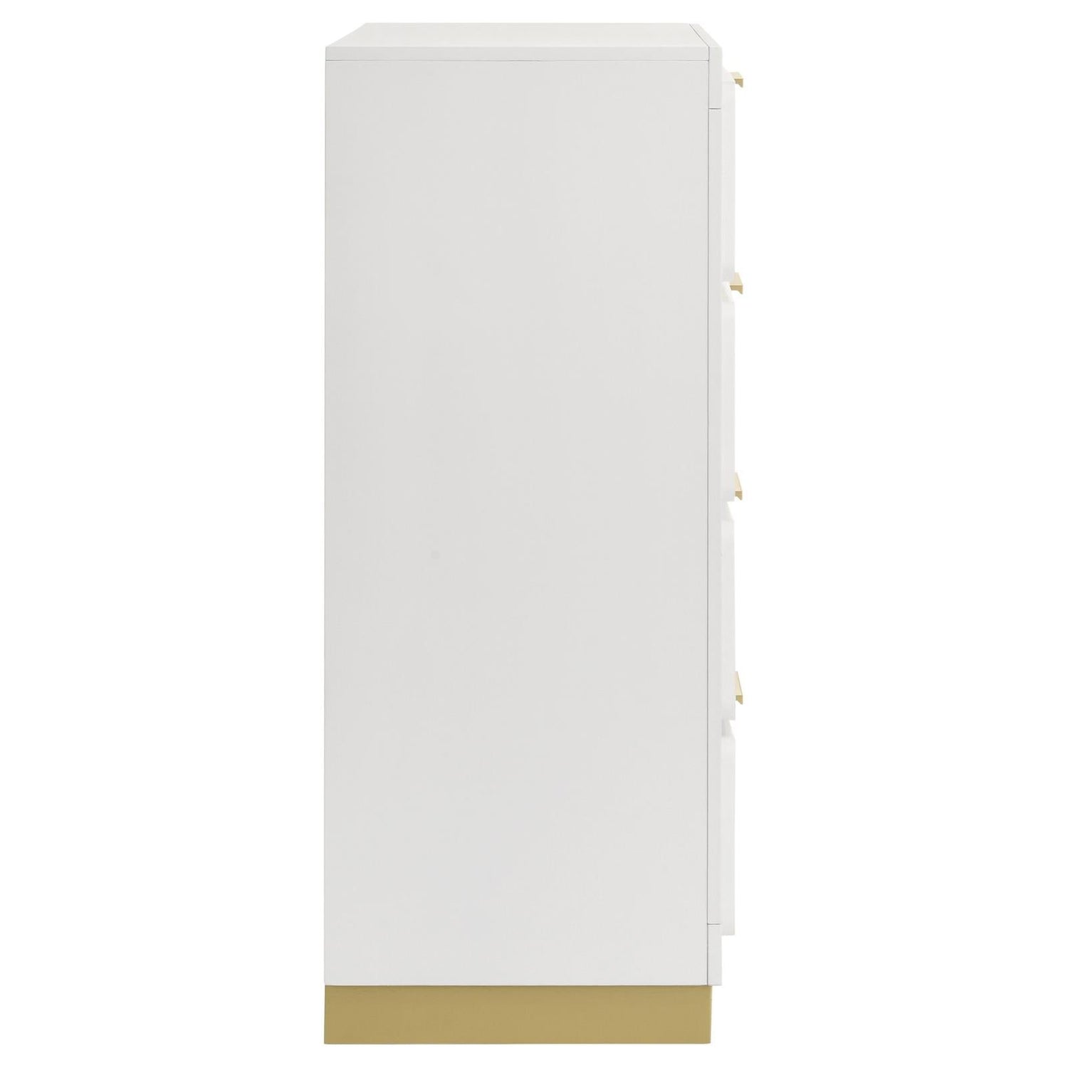 Caraway 4-drawer Bedroom Chest White - 224775 - Bien Home Furniture &amp; Electronics