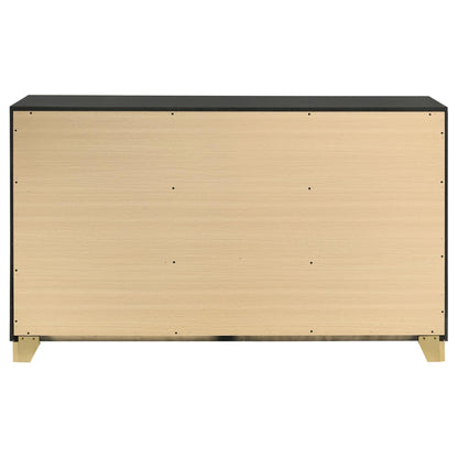 Caraway 6-drawer Bedroom Dresser Black - 224783 - Bien Home Furniture &amp; Electronics