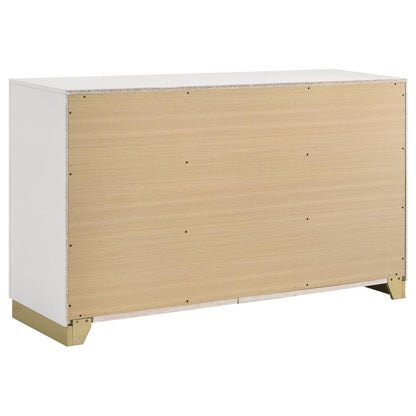 Caraway 6-drawer Bedroom Dresser White - 224773 - Bien Home Furniture &amp; Electronics