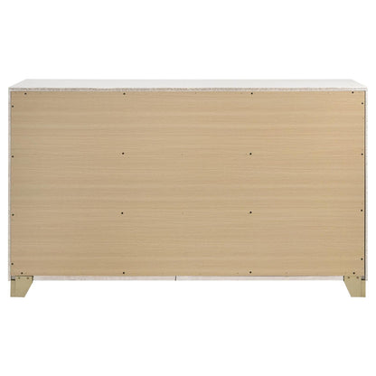 Caraway 6-drawer Bedroom Dresser White - 224773 - Bien Home Furniture &amp; Electronics