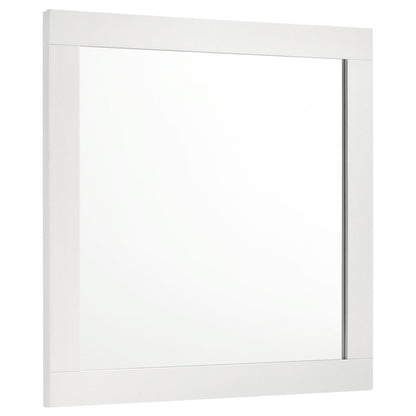 Caraway Dresser Mirror White - 224774 - Bien Home Furniture &amp; Electronics